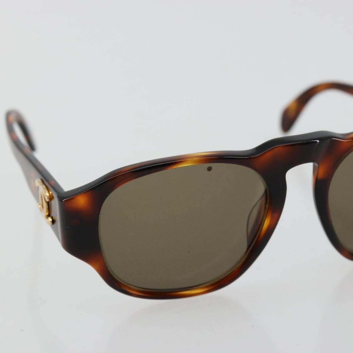 Chanel Logo CC Sunglasses Plastic, Brown, Plastic, Sunglasses