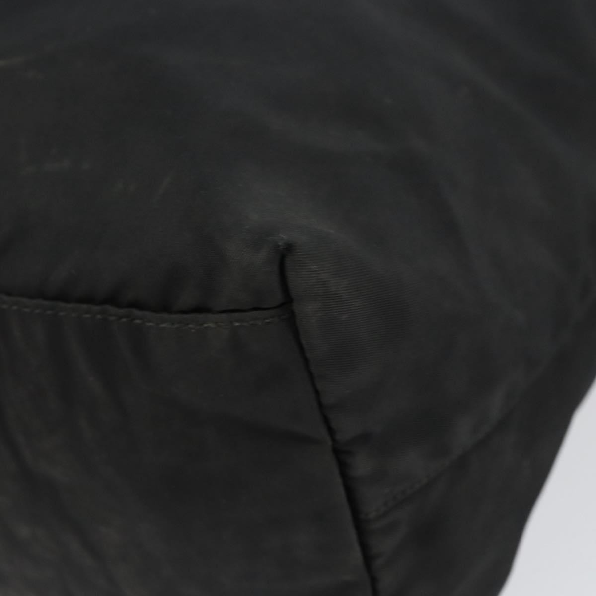 Prada Vintage Zip Tote Tessuto, BLACK, NYLON, Tote bag