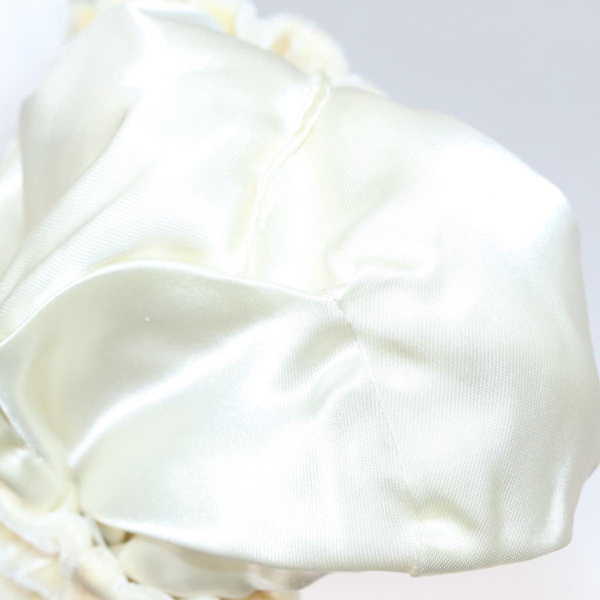 Prada Drawstring Pouch Velvet, BEIGE, VELVET, Clutche & pouche