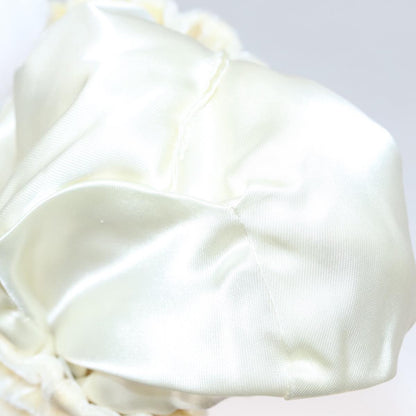 Prada Drawstring Pouch Velvet, BEIGE, VELVET, Clutche & pouche