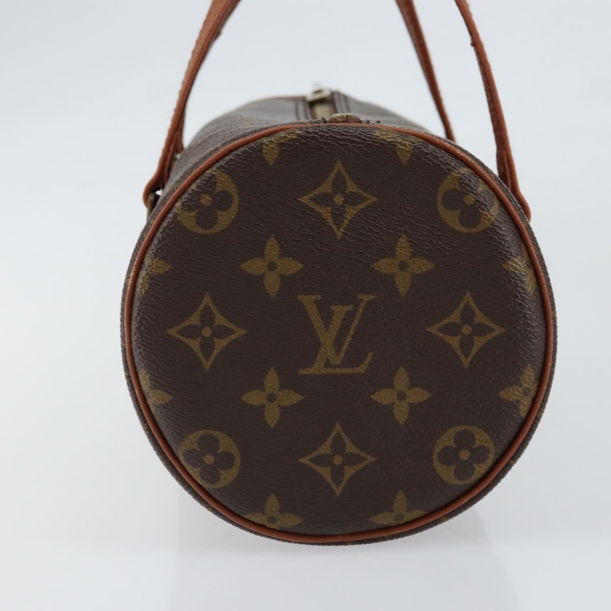 Louis Vuitton Papillon Handbag Monogram Canvas, BROWN, CANVAS, Handbag