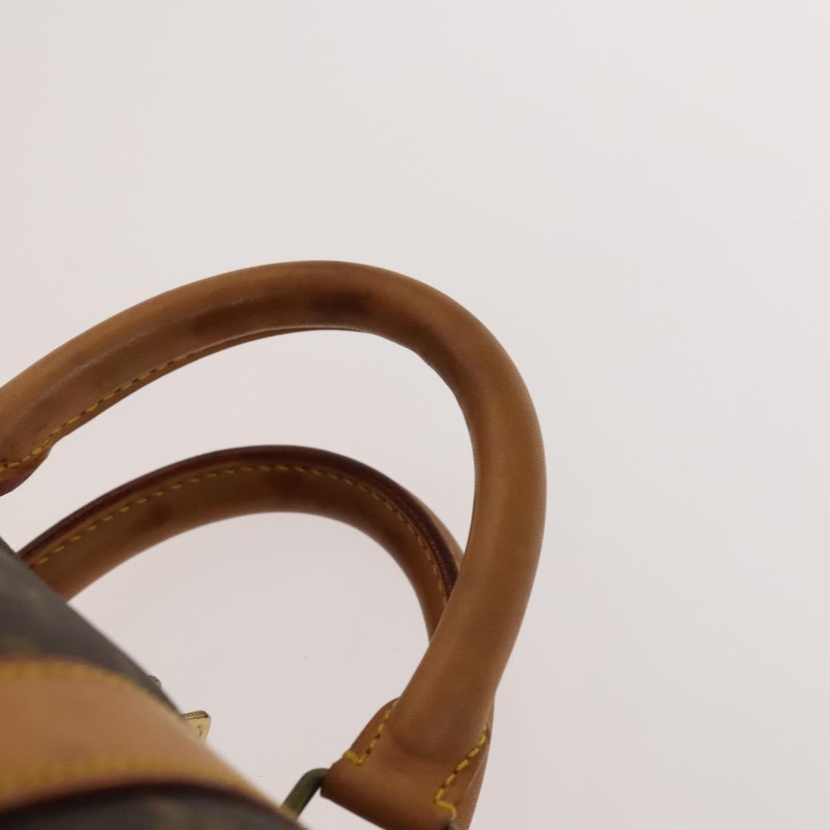 Louis Vuitton Keepall Bag Monogram Canvas, BROWN, CANVAS, Travel bag