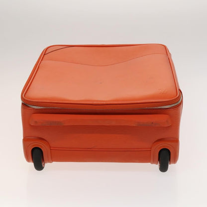 Louis Vuitton Pegase Luggage Epi Leather, ORANGE, LEATHER, Travel bag