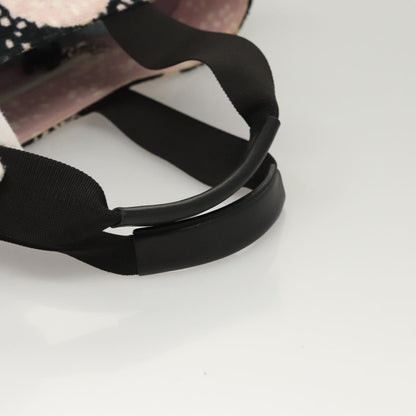 Chanel Biarritz Tote Quilted Canvas, PINK, CANVAS, Tote bag