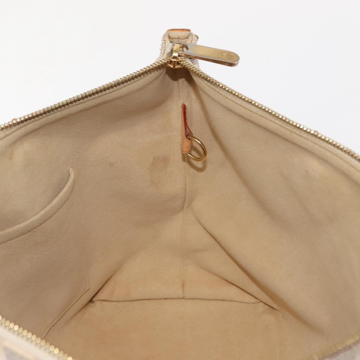 Louis Vuitton Saleya Handbag Damier, WHITE, CANVAS, Tote bag