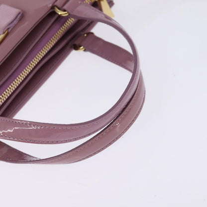 Salvatore Ferragamo Vala Handbag Patent leather, PURPLE, PATENT_LEATHER, Handbag