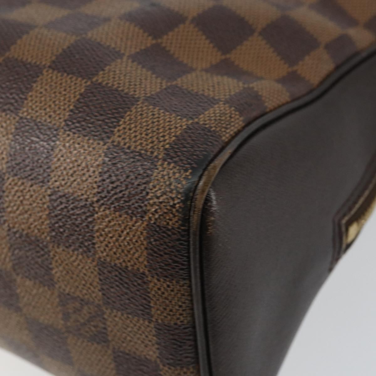 Louis Vuitton Brera Handbag Damier, BROWN, CANVAS, Handbag