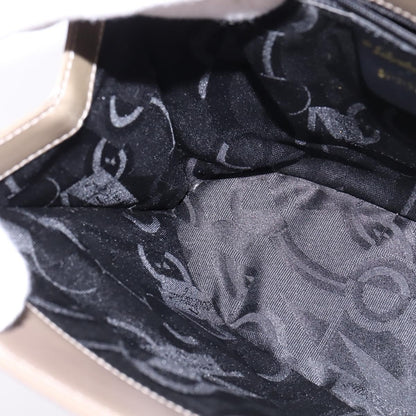 Salvatore Ferragamo Wanda Handbag Patent Leather, GRAY, PATENT_LEATHER, Handbag