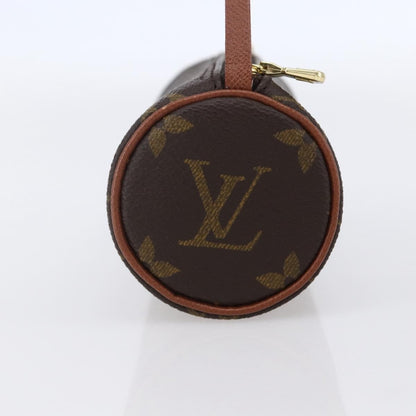 Louis Vuitton Papillon Pochette Monogram Canvas, BROWN, CANVAS, Clutche & pouche