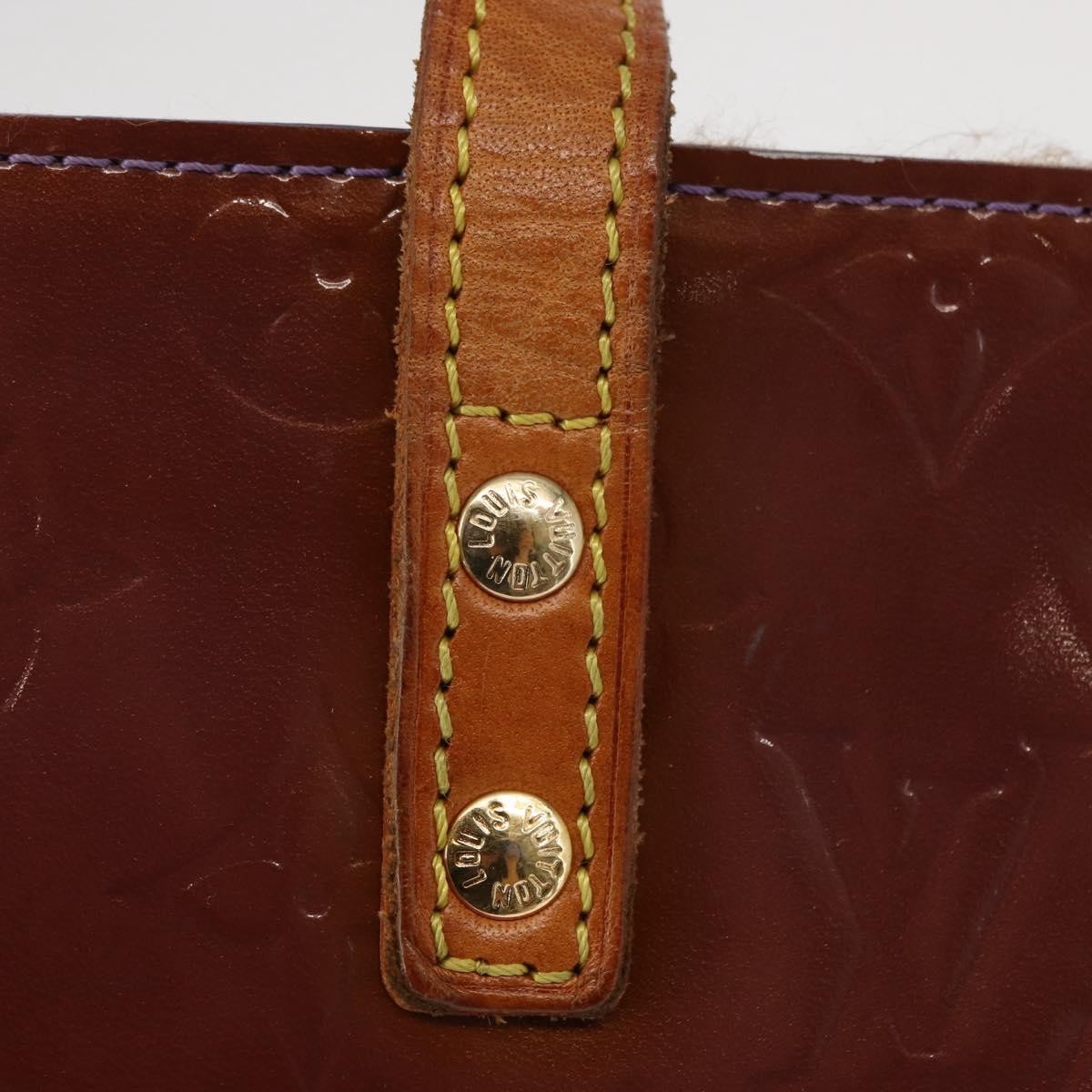 Louis Vuitton Reade Handbag Monogram Vernis, PURPLE, PATENT_LEATHER, Handbag