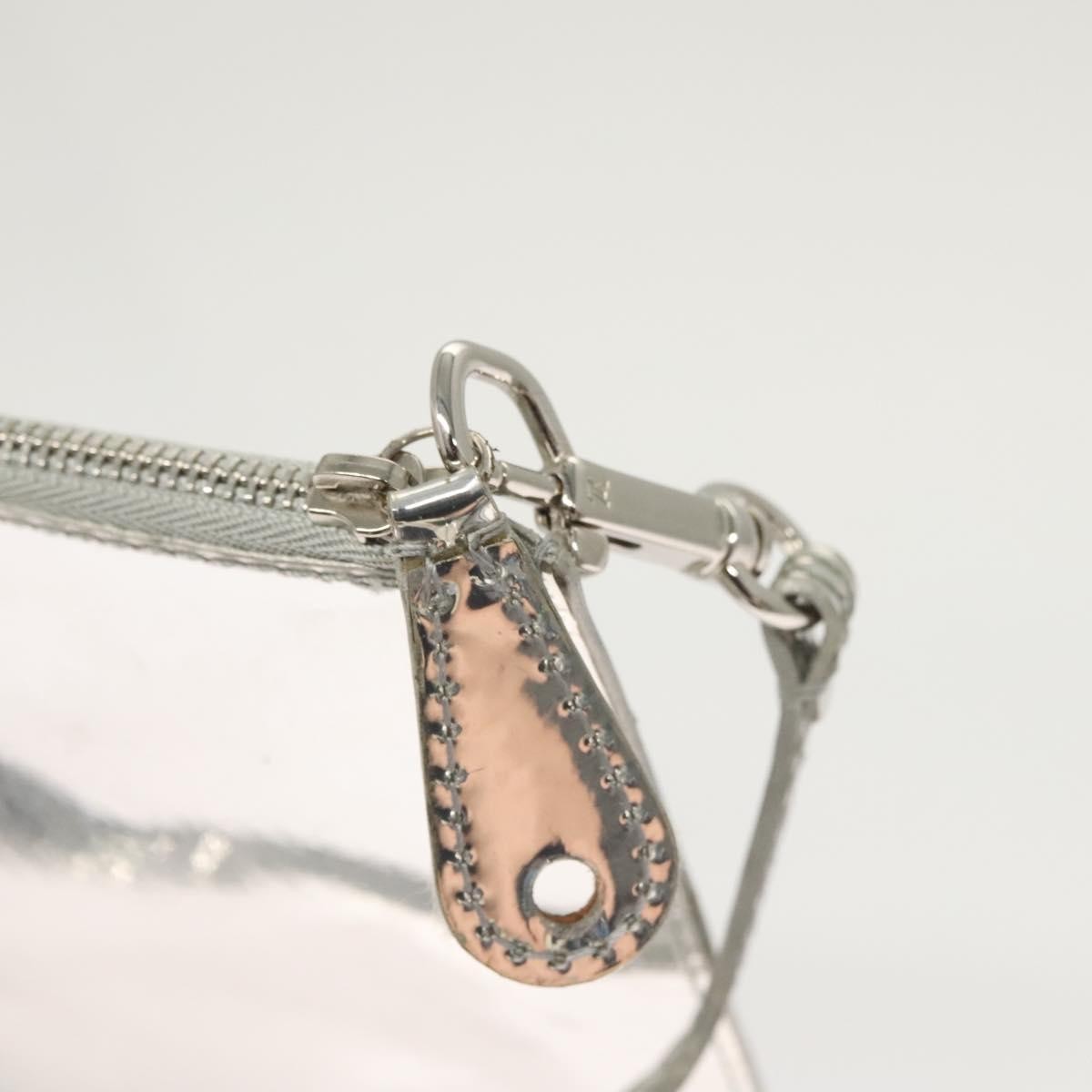 Louis Vuitton Pochette Plate Monogram mirror, SILVER, PATENT_LEATHER, Clutche & pouche