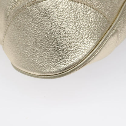 Salvatore Ferragamo Marisa Satchel Leather, GOLD, LEATHER, Shoulder bag