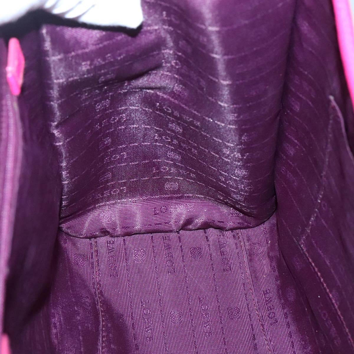 Loewe Alamo Handbag Leather, PINK, LEATHER, Handbag