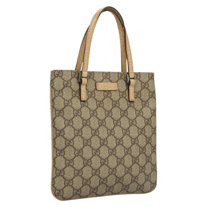 Gucci Joy Plus Flat Tote GG Coated Canvas, BEIGE, CANVAS, Tote bag
