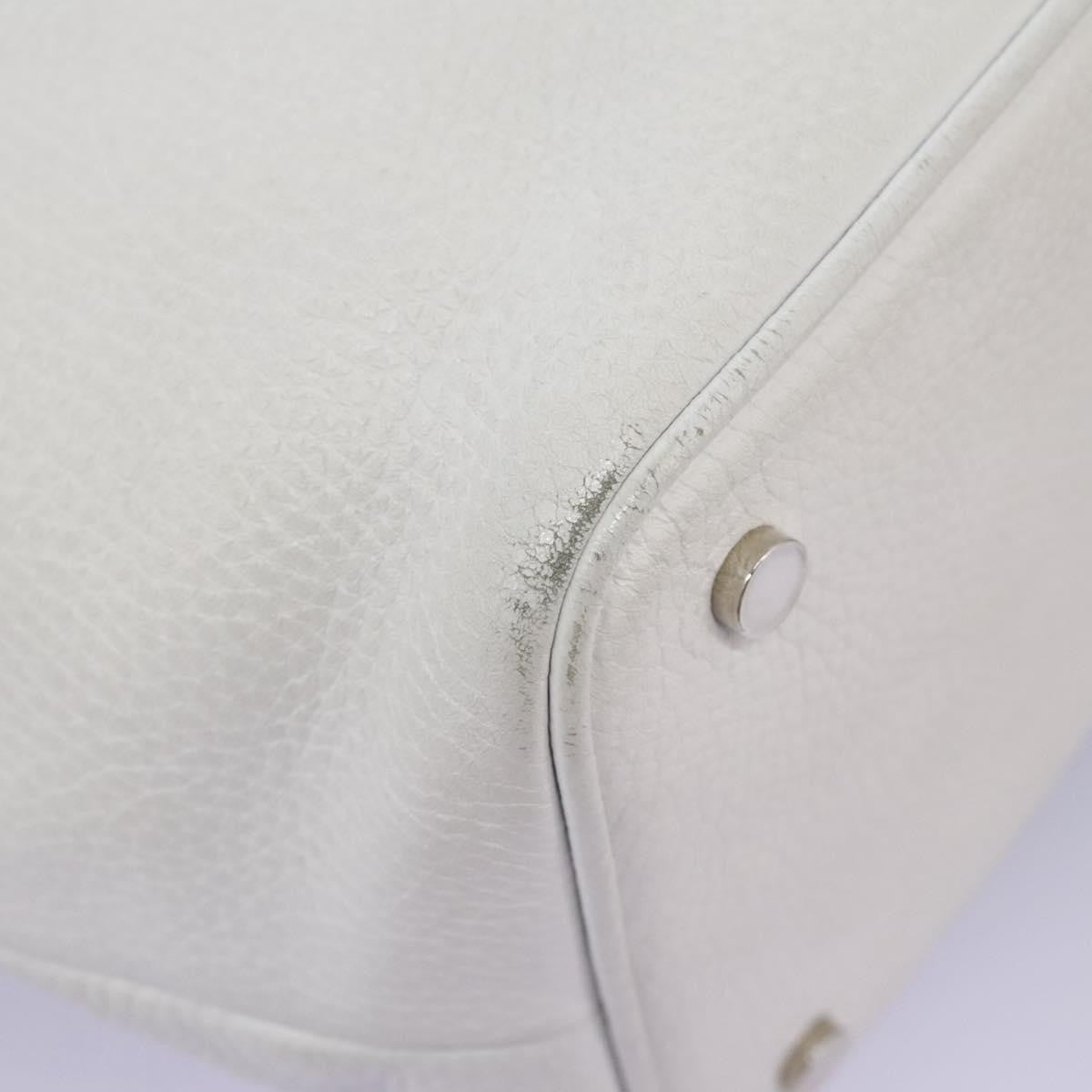 Burberry Shoulder Bag Leather, WHITE, LEATHER, Shoulder bag