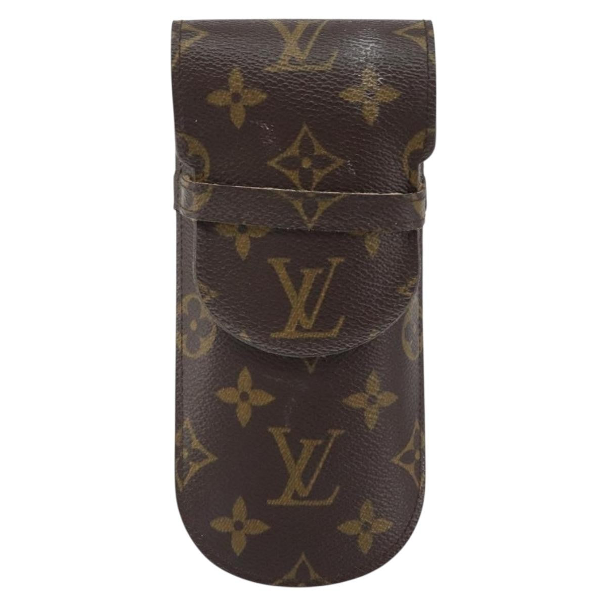Louis Vuitton Etui à stylo Canvas, BROWN, CANVAS, Clutche & pouche