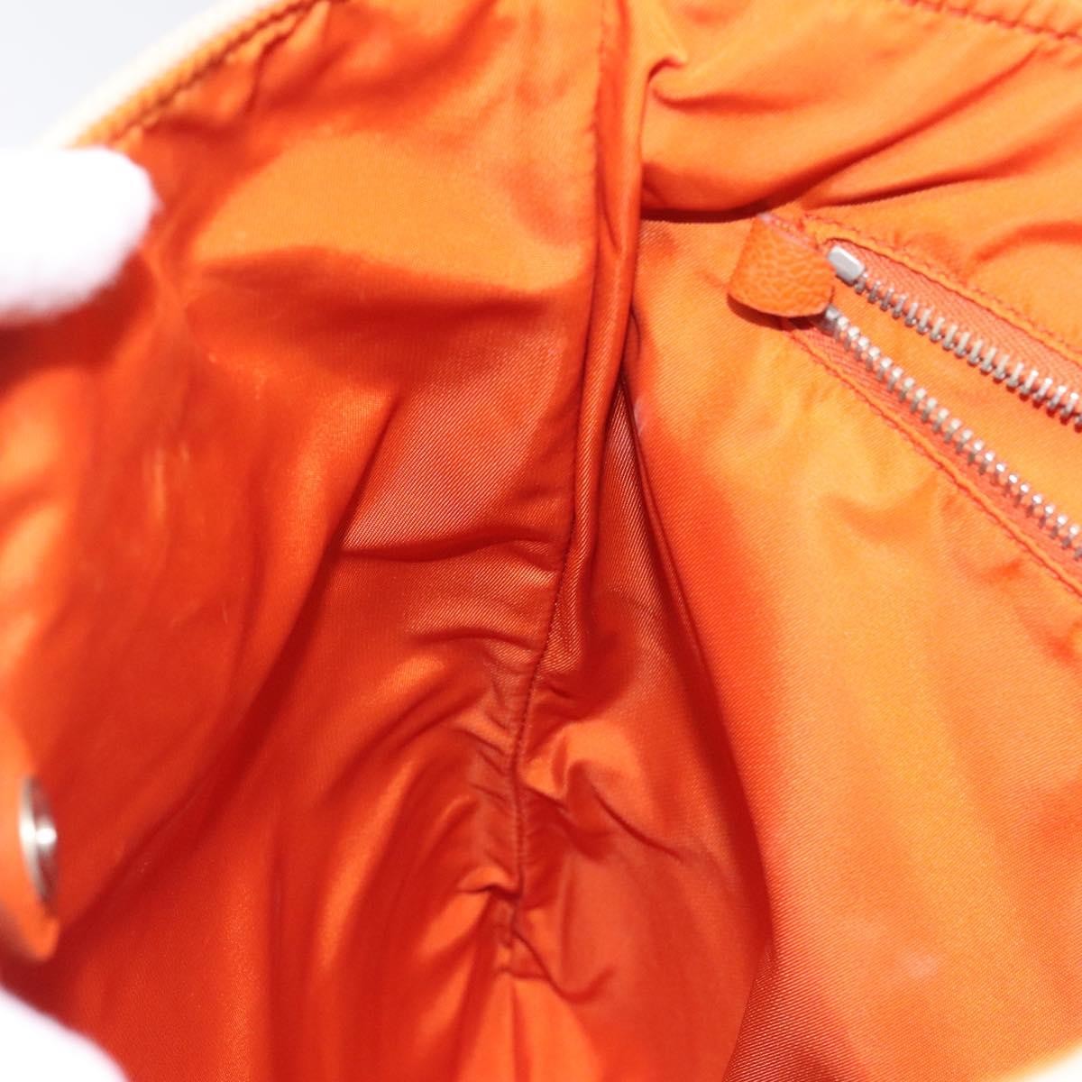 Prada Vintage Handbag Canvas and Leather, BEIGE, CANVAS, Handbag