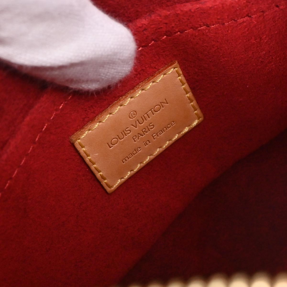 Louis Vuitton Croissant Handbag Monogram Canvas, BROWN, CANVAS, Shoulder bag