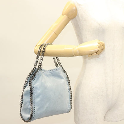 Stella McCartney Falabella Tote Suede, BLUE, SUEDE, Tote bag