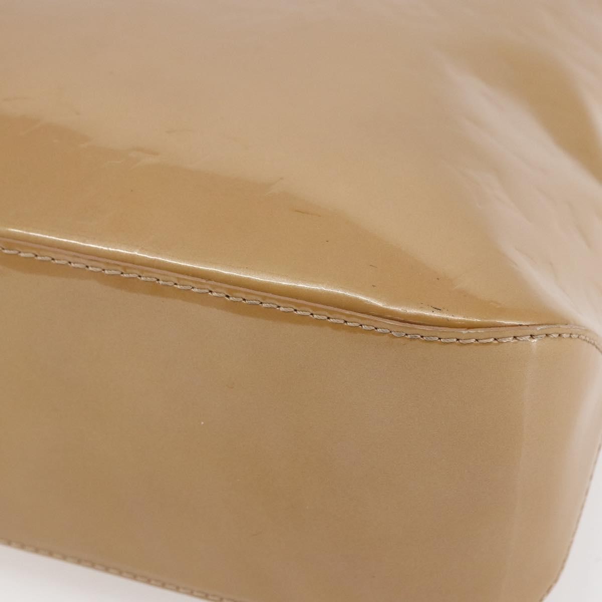 Louis Vuitton Brentwood Handbag Monogram Vernis, BROWN, PATENT_LEATHER, Handbag