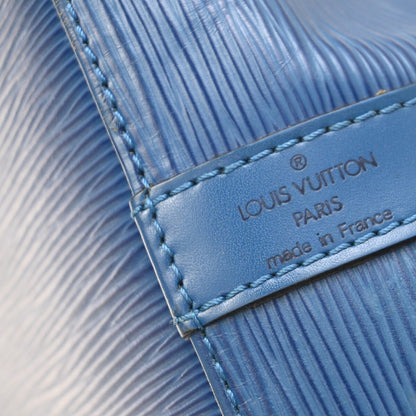 Louis Vuitton Petit Noe Handbag Epi Leather, BLUE, LEATHER, Handbag