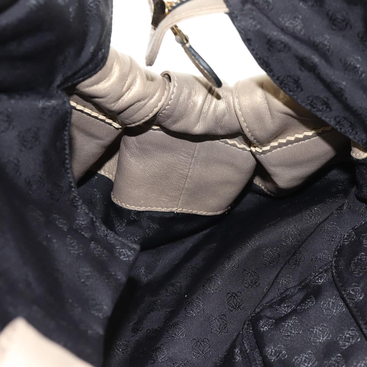 Loewe Anagram Logo Nappa Aire Hand Bag Leather, GOLD, LEATHER, Handbag