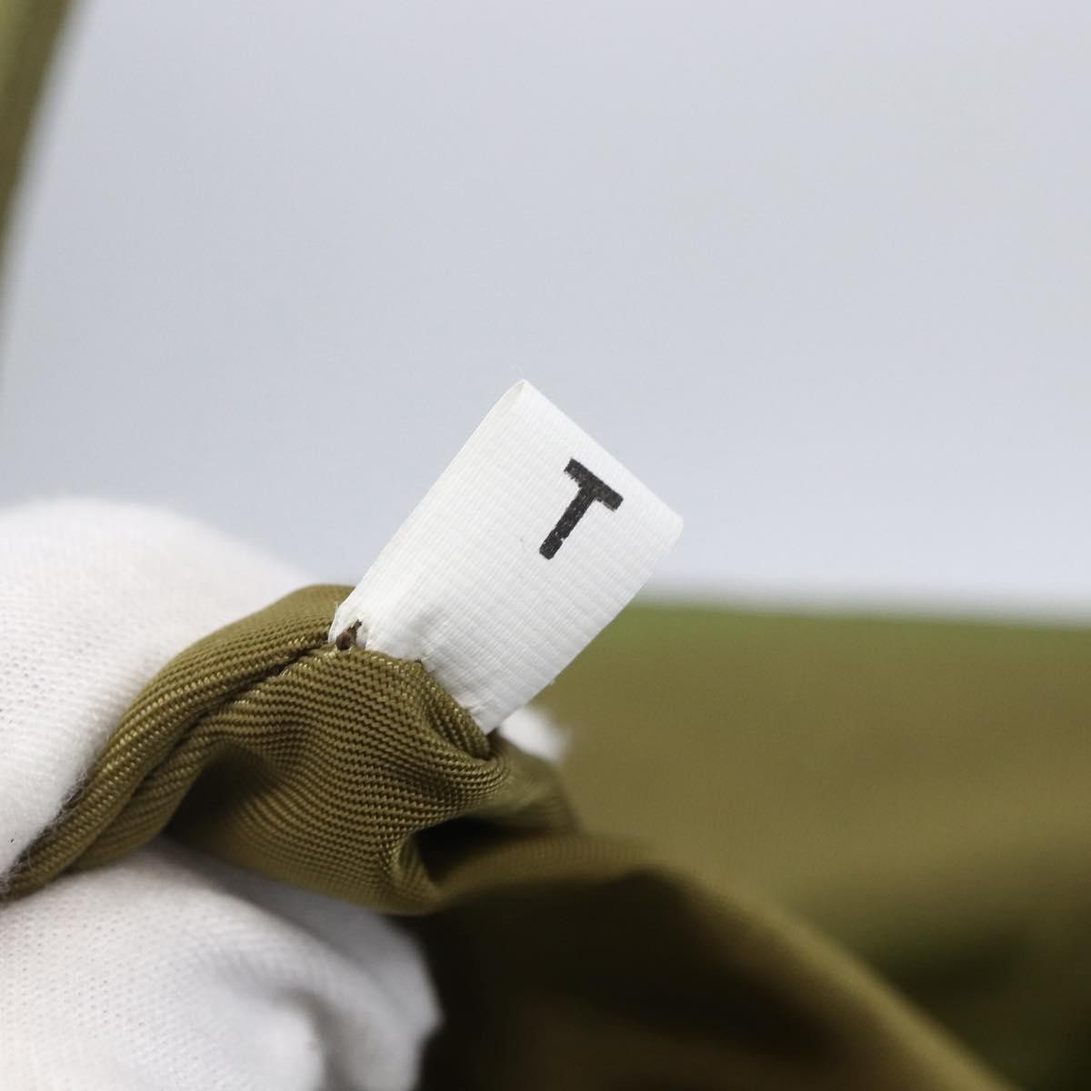 Prada Vintage Tote Tessuto, GREEN, NYLON, Tote bag