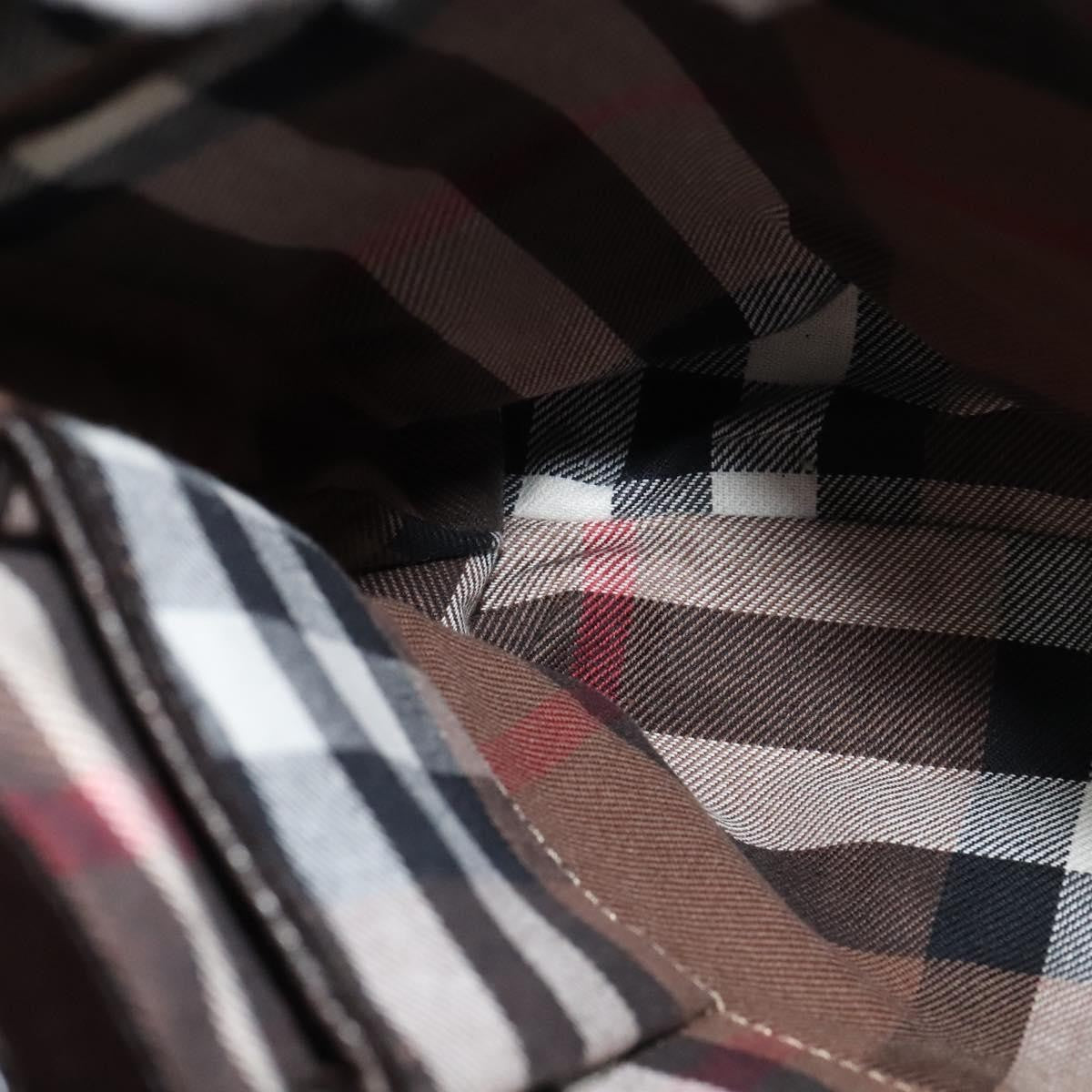 Burberry Vintage Shoulder Bag Leather, BROWN, LEATHER, Shoulder bag