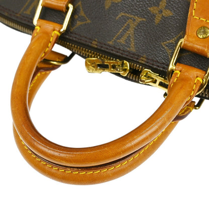 Louis Vuitton Alma Handbag Monogram Canvas, BROWN, CANVAS, Handbag