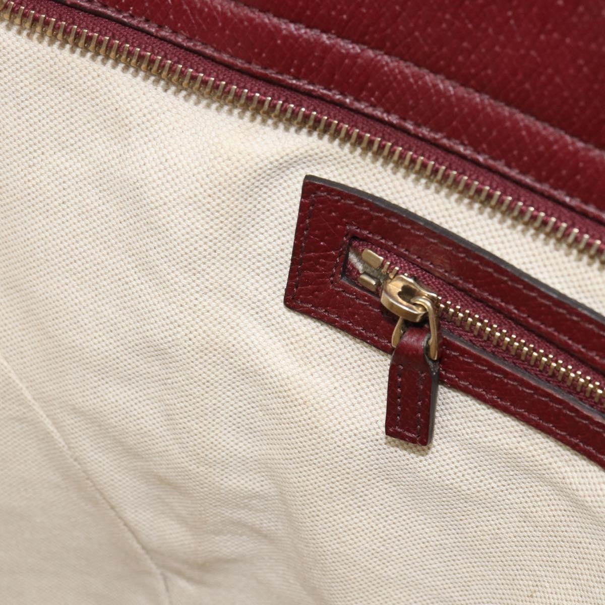 Gucci Bree Tote GG Canvas with Leather, BEIGE, CANVAS, Tote bag