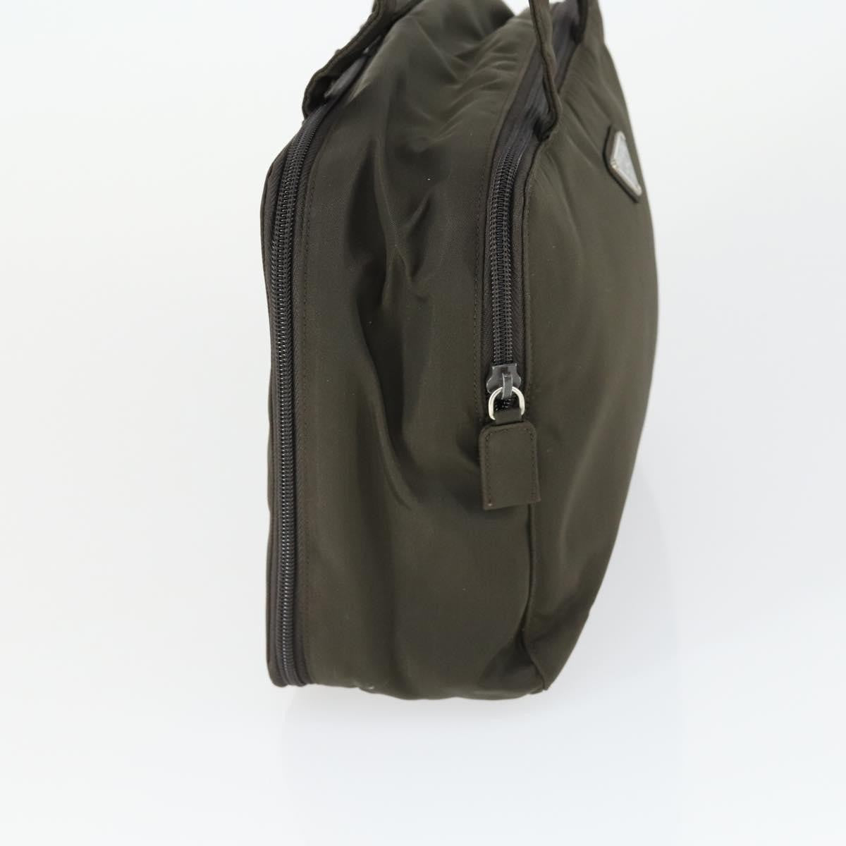 Prada Vintage Handbag Tessuto, KHAKI, NYLON, Handbag