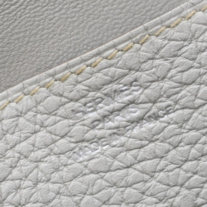 Hermes Dogon Duo Combined Wallet Leather, GRAY, LEATHER, Wallets