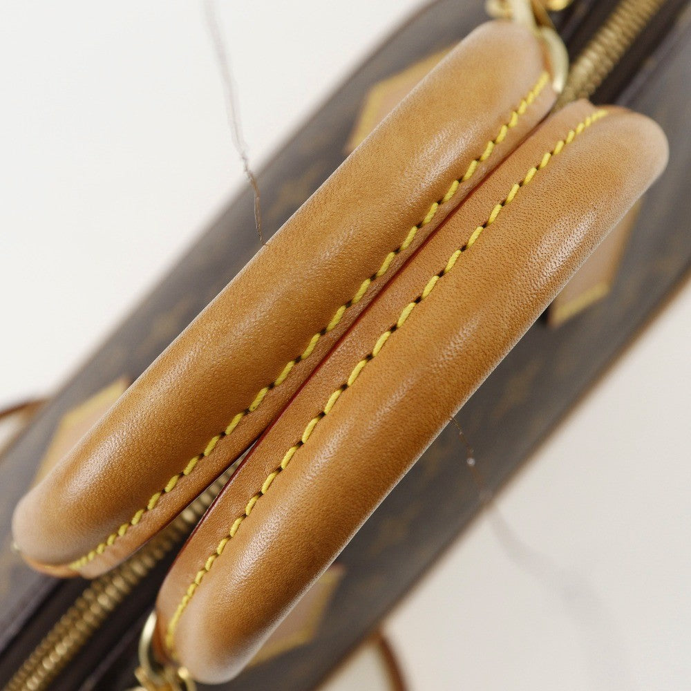 Louis Vuitton Alma Handbag Monogram Canvas, BROWN, CANVAS, Handbag