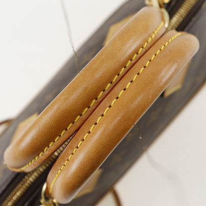 Louis Vuitton Alma Handbag Monogram Canvas, BROWN, CANVAS, Handbag