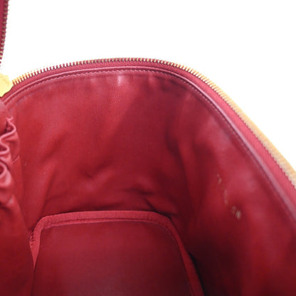 Chanel Vintage Timeless Cosmetic Case Caviar, RED, LEATHER, Handbag
