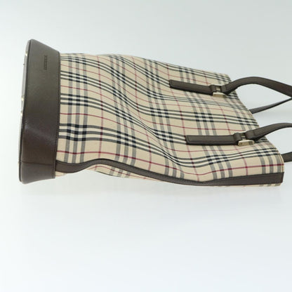 Burberry Nova Check Tote Nylon, BEIGE, NYLON, Tote bag