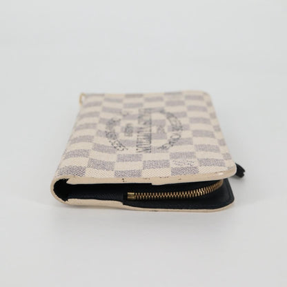 Louis Vuitton Insolite Wallet Damier, WHITE, CANVAS, Wallets