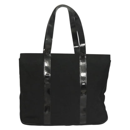Salvatore Ferragamo Vala tote Nylon, BLACK, NYLON, Tote bag
