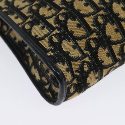 Christian Dior Vintage Trotter Crossbody Bag Canvas, BROWN, CANVAS, Shoulder bag