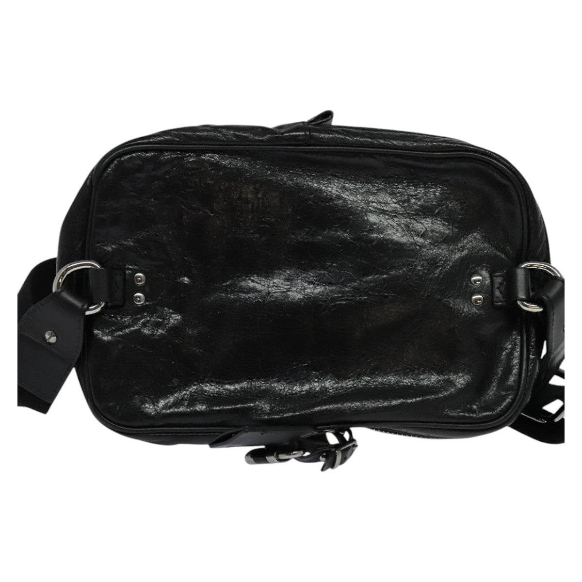 Chloe Paddington Body Leather, BLACK, LEATHER, Shoulder bag