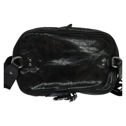 Chloe Paddington Body Leather, BLACK, LEATHER, Shoulder bag