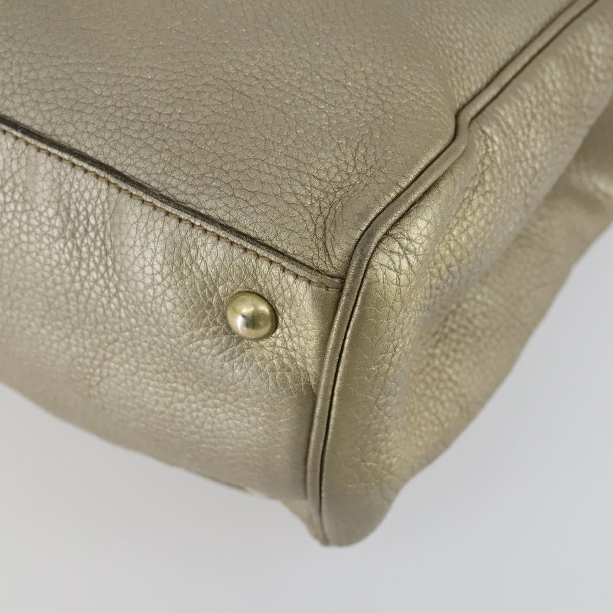 Gucci Bamboo Shopper Tote Leather, BEIGE, LEATHER, Tote bag