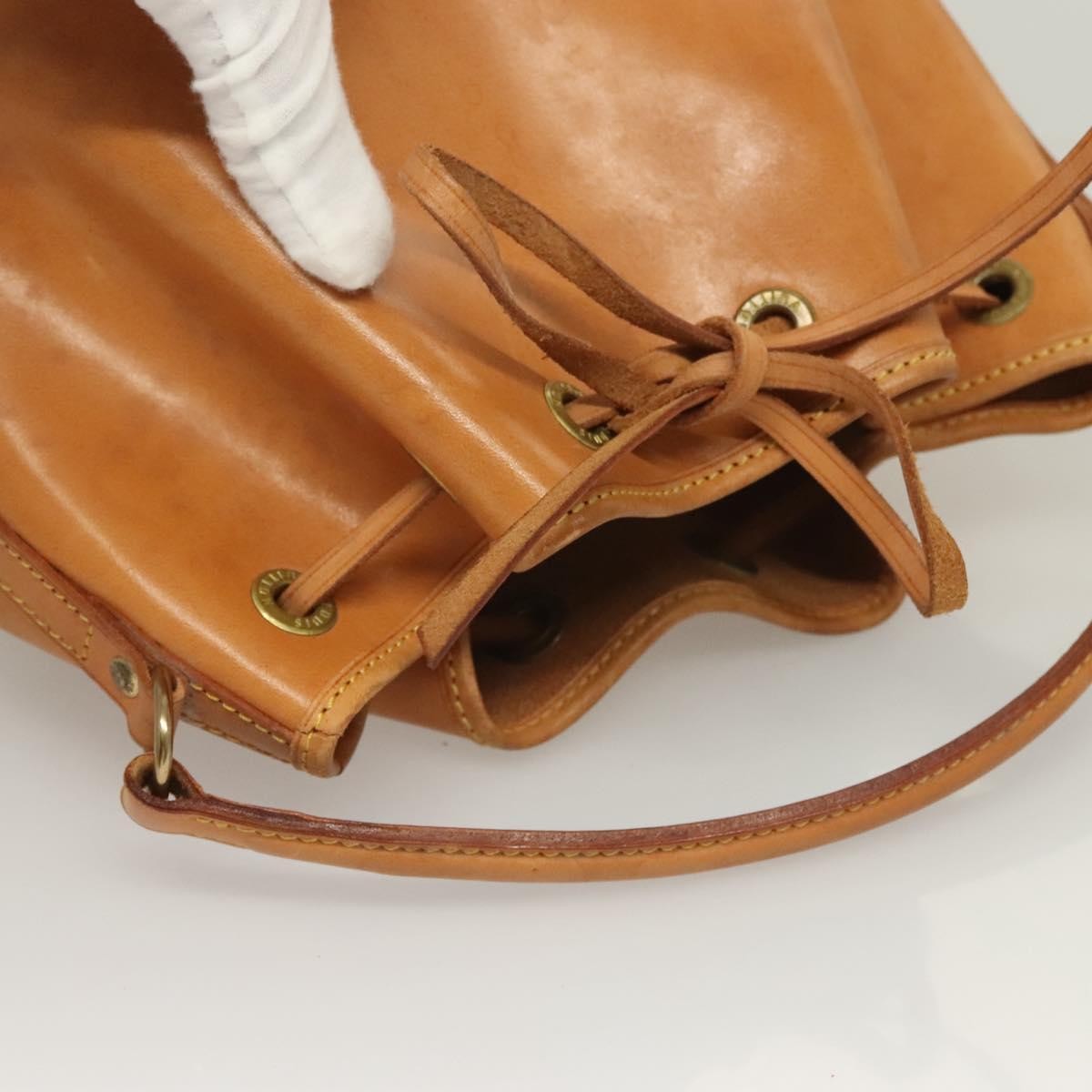 Louis Vuitton Noe Handbag Vachetta Leather, BEIGE, LEATHER, Handbag