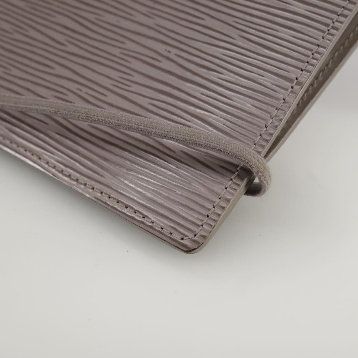 Louis Vuitton Agenda Elastique Wallet Epi Leather, PURPLE, LEATHER, Wallets