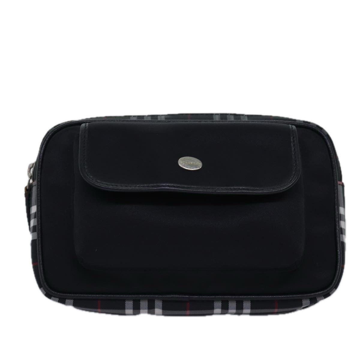 Burberry Waist Bag Nylon, BLACK, NYLON, Shoulder bag