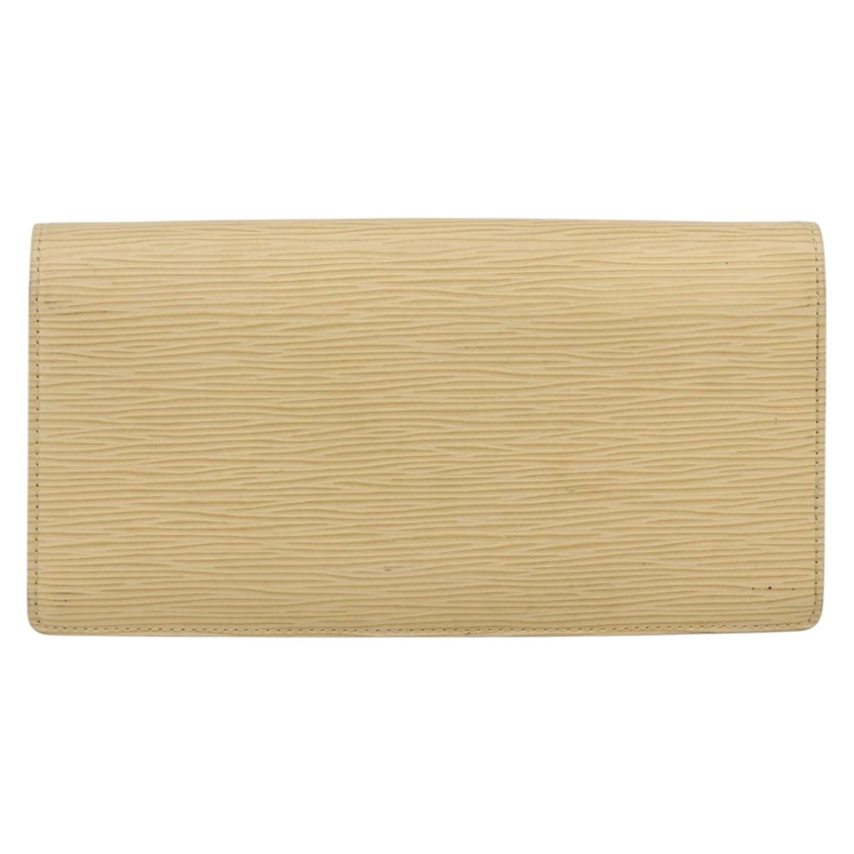 Louis Vuitton Honfleur Handbag Epi Leather, BEIGE, LEATHER, Clutche & pouche