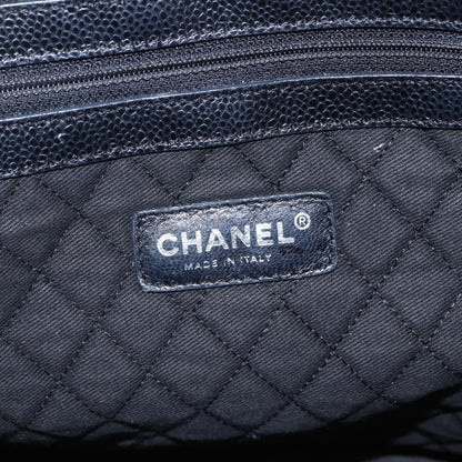 Chanel Optic Coco Bowler Bag Printed Coated Canvas with Caviar, BLACK, PVC, Travel bag
