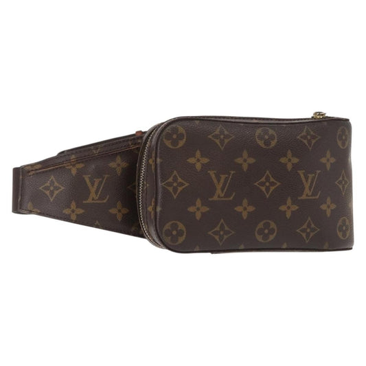 Louis Vuitton Geronimos Waist Bag Monogram Canvas, Brown, Canvas, Shoulder Bag