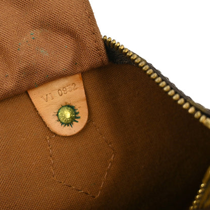 Louis Vuitton Speedy Handbag Monogram Canvas, BROWN, CANVAS, Handbag