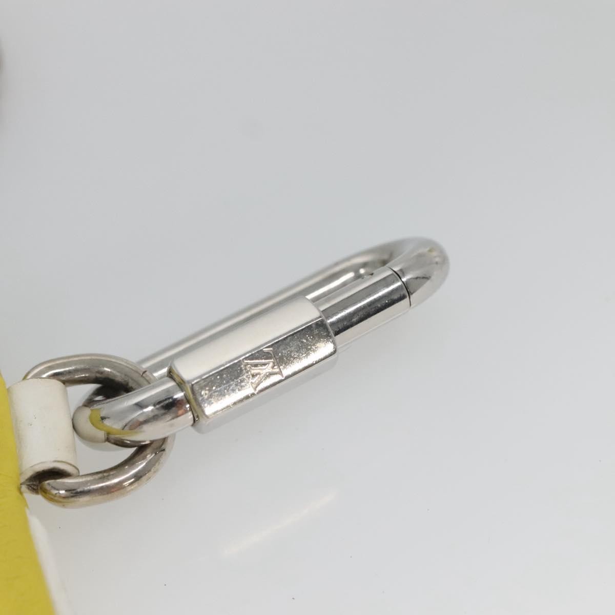 Louis Vuitton Pochette Clés Everyday LV leather, YELLOW, LEATHER, Wallets